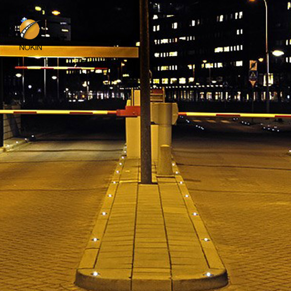 Safety LED Road Stud Lights On Discount Car Park